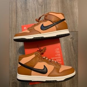 Nike Athletic Shoes - Brown and Black
